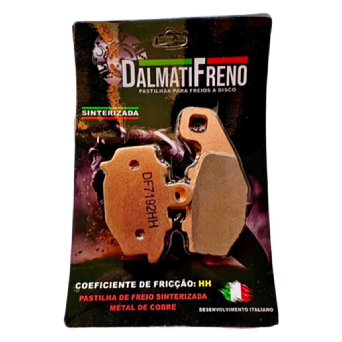 PASTILHA DE FREIO TRASEIRA KAWASAKI ZX-6RR 600 Ninja ANO 2003 2004 2005 2006 - Imagem 2