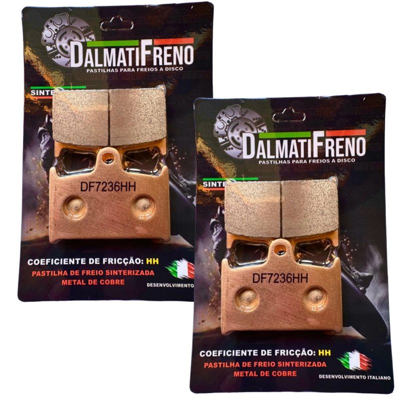 PASTILHA DE FREIO DIANTEIRA TRIUMPH 900 Trophy ANO 1996 1997 1998 1999 2000 2001 2002 2003