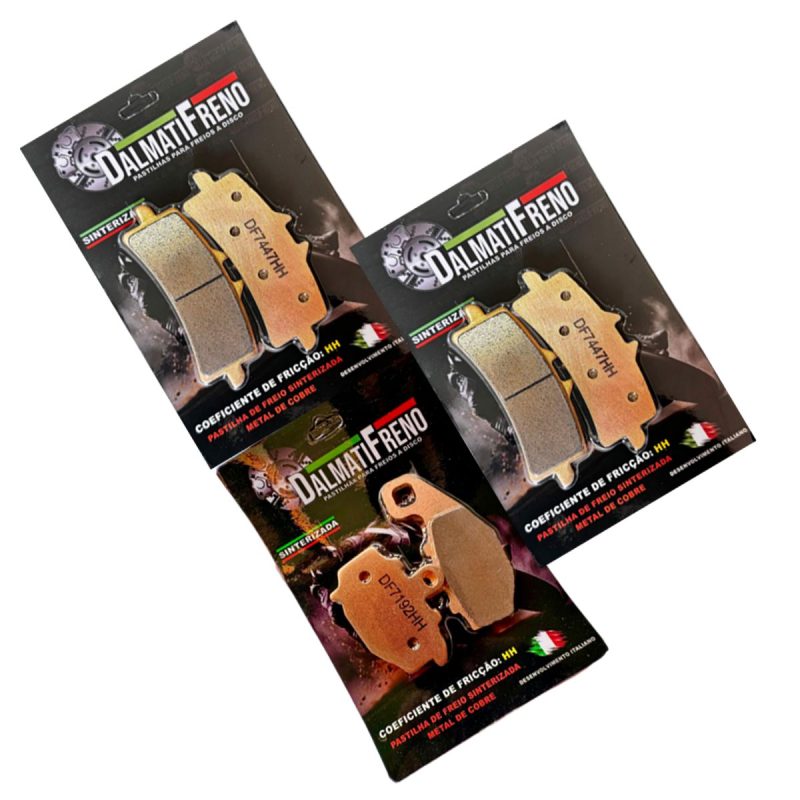 KIT PASTILHA DE FREIO KAWASAKI Z 1000 R ANO 2017 2018 BREMBO