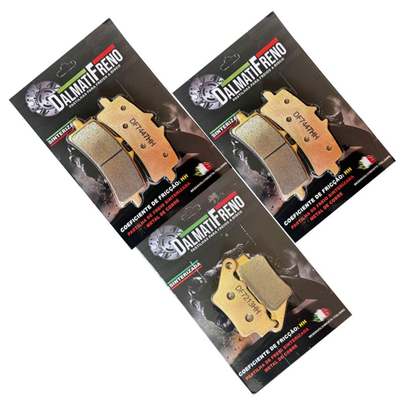 KIT PASTILHA DE FREIO TRIUMPH TIGER 1200 GT PRO ANO 2022 2023 2024 2025 2026