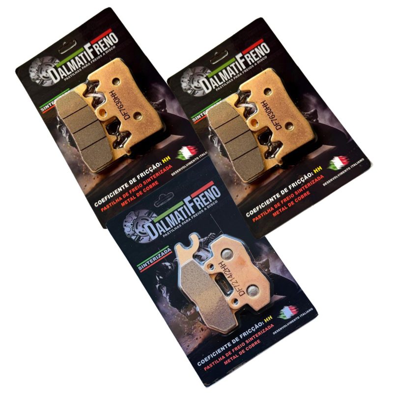 KIT PASTILHA DE FREIO TRIUMPH TIGER 1200 XR ANO 2018 2019