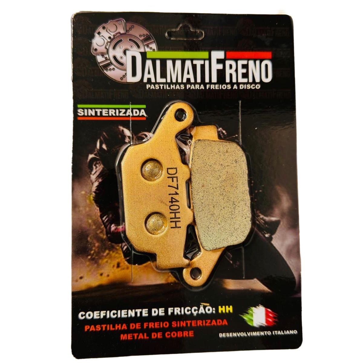 PASTILHA DE FREIO TRASEIRA BUELL Lightning XB12Scg ANO 2006 A 2010 - Imagem 2