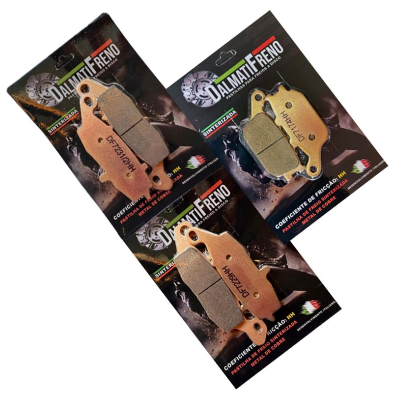 KIT PASTILHA DE FREIO SUZUKI DL 650 V-STROM ADVENTURE ANO 2021 2022 2023 2024 2025 2026