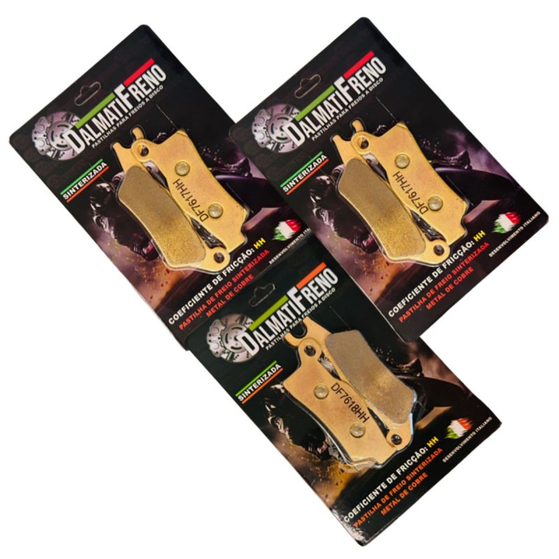 KIT PASTILHA DE FREIO QUADRICICLO CAN-AM OUTLANDER MAX 650